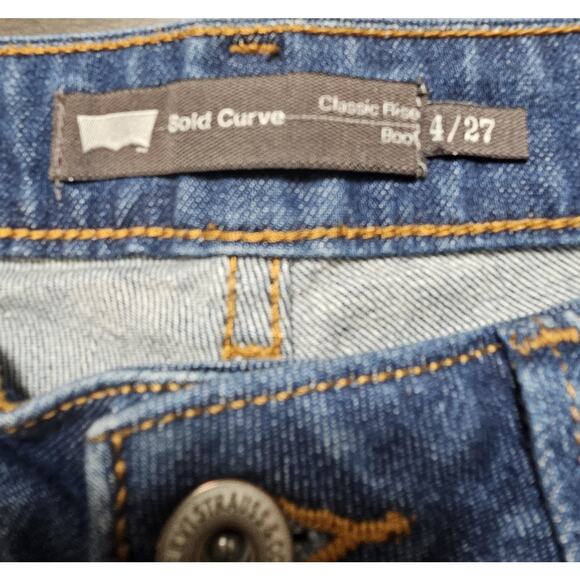 Levi Bold Curve Classic Rise Bootcut San Francisco Women’s Jeans Size 27/4 - Picture 4 of 5